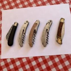 Lot de 5 couteaux divers