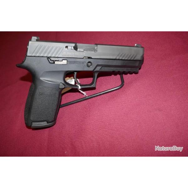 Pistolet SIG SAUER P320 Full Size en 9x19mm modle de prsentation ayant tir 50 cartouches