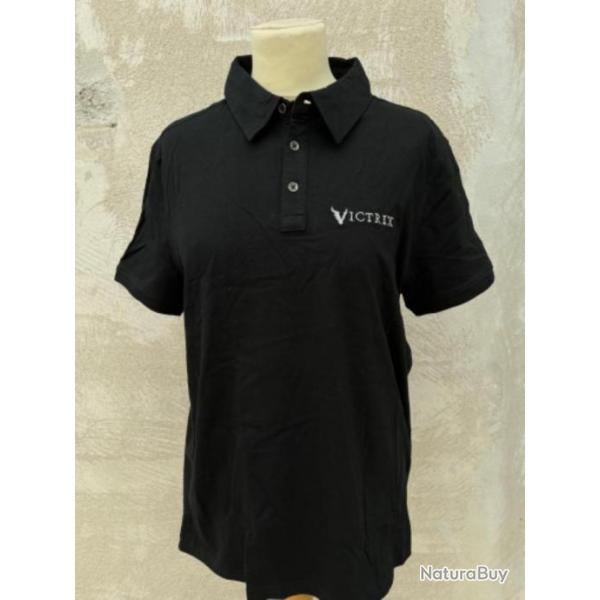 Polo Victrix noir taille S.