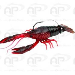 Leurre souple DAHLBERG River2Sea Clackin' Crayfish Red Craw 36 g 13 cm 1 + 1 tête