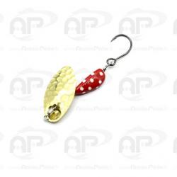 Sico Lure Cuiller Vibro Or - Rouge 5.5g