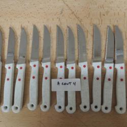 lot de 12 couteaux de table haute qualité PRADEL