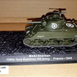 Char américain M4 A3 Sherman avec boite