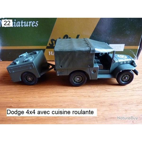 Vhicule Dodge 4x4 avec roulante