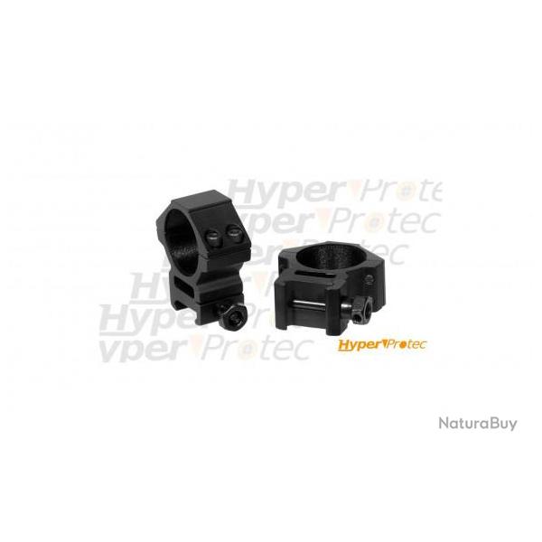 UTG Accushot Rail 22 mm / Diam 30 mm / Medium - Collier Lunette de Tir