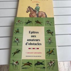 Lot de 2 livres Équitation :Philippe JOUYY.Benoît -Gironiere