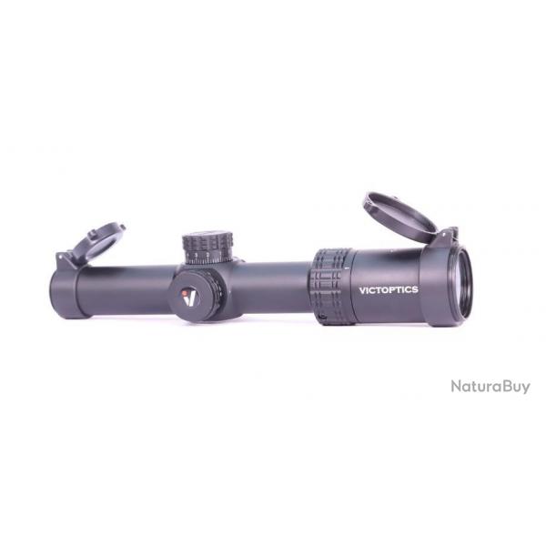Lunette de Vise Optique VICTOPTICS S6 1-6X24 Lumineuse SFP + Colliers 20mm LIVRAISON OFFERTE