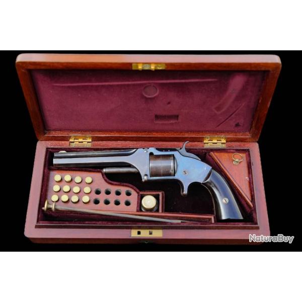 REVOLVER SMITH & WESSON SECOND MODELE (N 2 OLD ARMY) CAL.32 RF REF 573