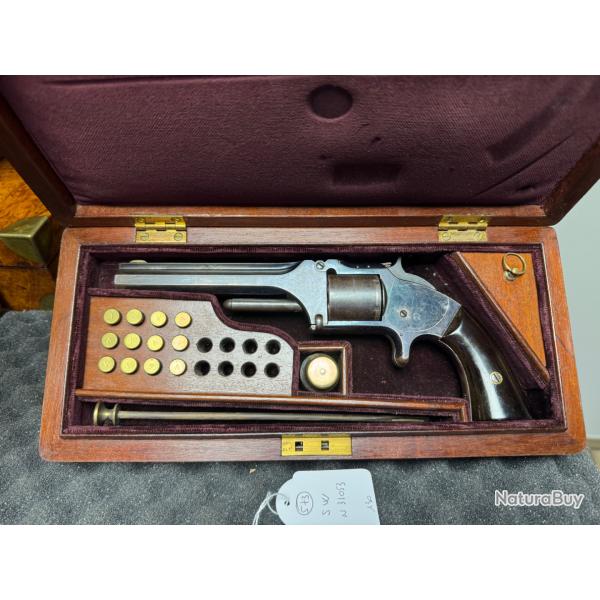 REVOLVER SMITH & WESSON SECOND MODELE (N 2 OLD ARMY) CAL.32 RF REF 573