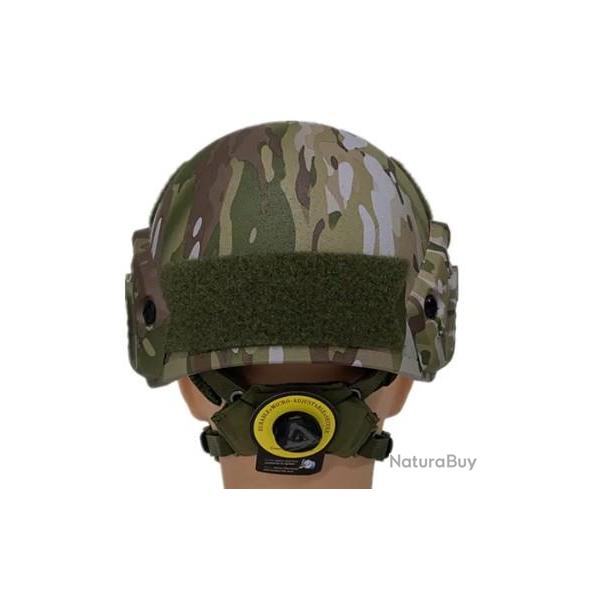 Casque 3A - environ 1.5 kg - MULTICAM - niveau NIJ IIIA Standard - Taille: L