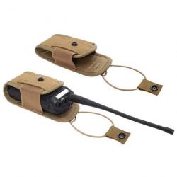 POCHETTE TACTIQUE POUR TALKIE-WALKIE - SYSTÈME MOLLE - COYOTE - LIVRAISON GRATUITE