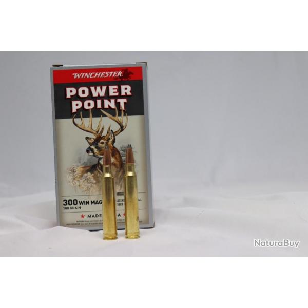 WINCHESTER 300 WIN MAG 180 GR  POWER POINT