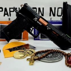 COFFRET PNA 2CHARGEURS TTI PIT VIPER JOHN WICK4 ARMY ARMAMENT GAZ SLIDE ALUMINIUM7075