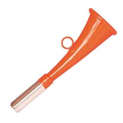 Corne plate 16cm métal orange ORAN TU