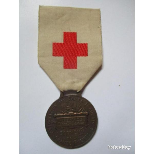 Mdaille Croix Rouge Association des Dames Franaises