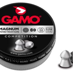 Plombs Gamo « Tête POINTUE » Cal 4.5 mm  Boite de 250