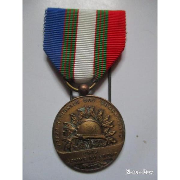 Mdaille Union Nationale des Combattants (bronze)
