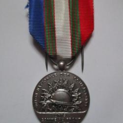Médaille Union Nationale des Combattants (argent)