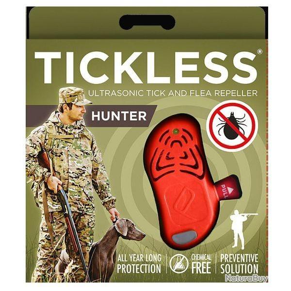 Tickless Hunter PRO-103GR  ultrason Anti-puces  pile
