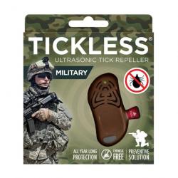 Tickless RÉPULSIF TICKLESS MILITARY - MARRON Anti-puces à pile