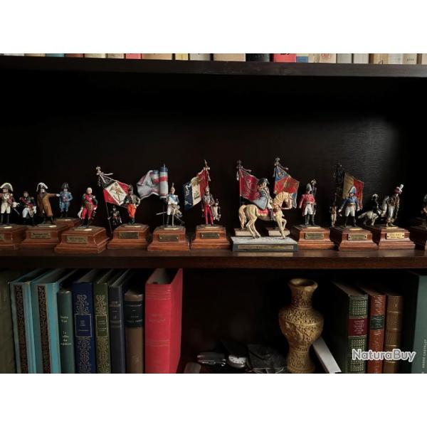 trs belle collection ancienne soldats de plomb : gnraux Napolon 1er.