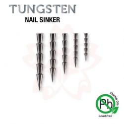 Insert Sakura Tungsten Nail Sinker par 6 0,89g