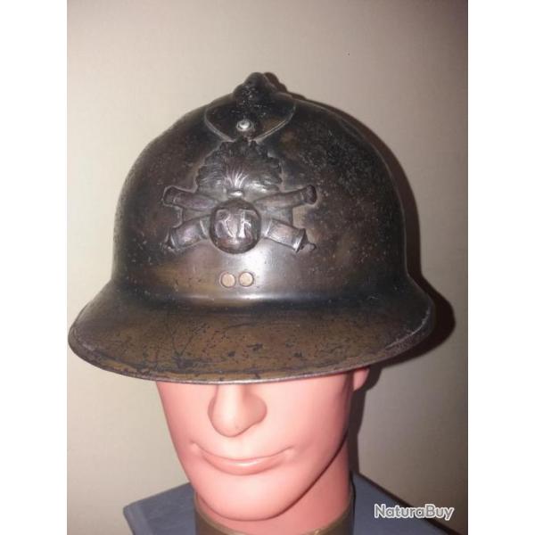 casque artilleur tampon japy c WW2