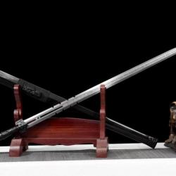 Épée chinoise en acier T10, forgé à la main