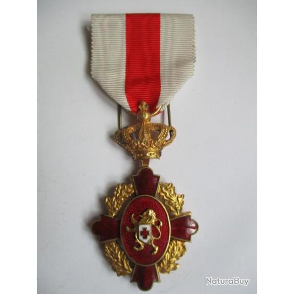 Mdaille de l'Ordre Croix Rouge belge