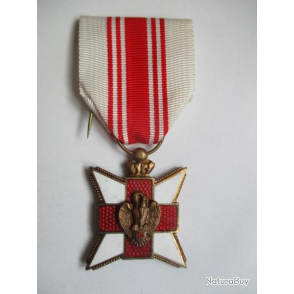 Mdaille donneurs de sang Croix Rouge belge