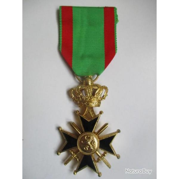 Mdaille Croix Militaire Civique belge (1)