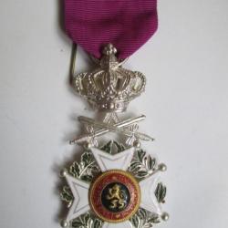 Médaille belge Croix de l'Ordre de Léopold 1er
