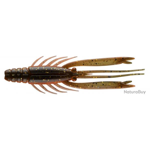 Leurre Souple Daiwa Silver Wolf Urban Shrimp 6cm 6cm par 8 Orange Peeler