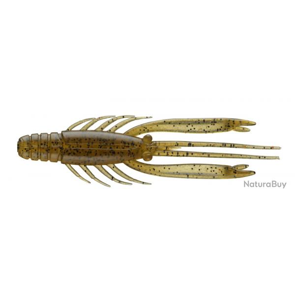 Leurre Souple Daiwa Silver Wolf Urban Shrimp 7,2cm par 8 7,2cm Sun Down Brown