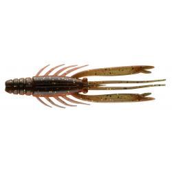 Leurre Souple Daiwa Silver Wolf Urban Shrimp 7,2cm par 8 7,2cm Orange Peeler