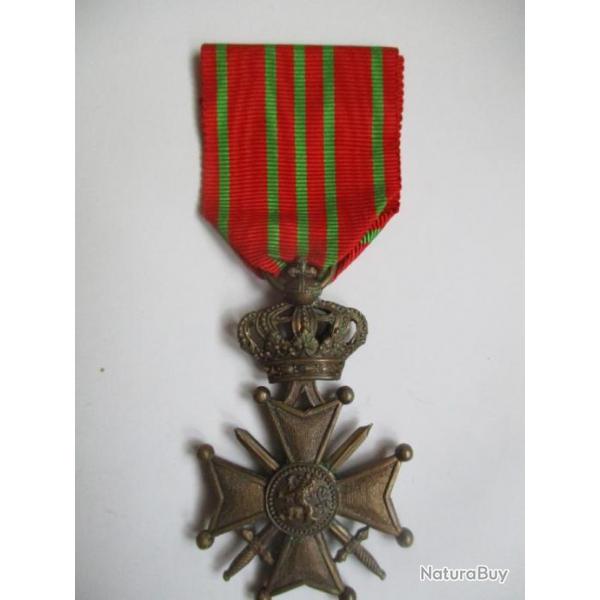 Mdaille belge Croix de guerre 14/18