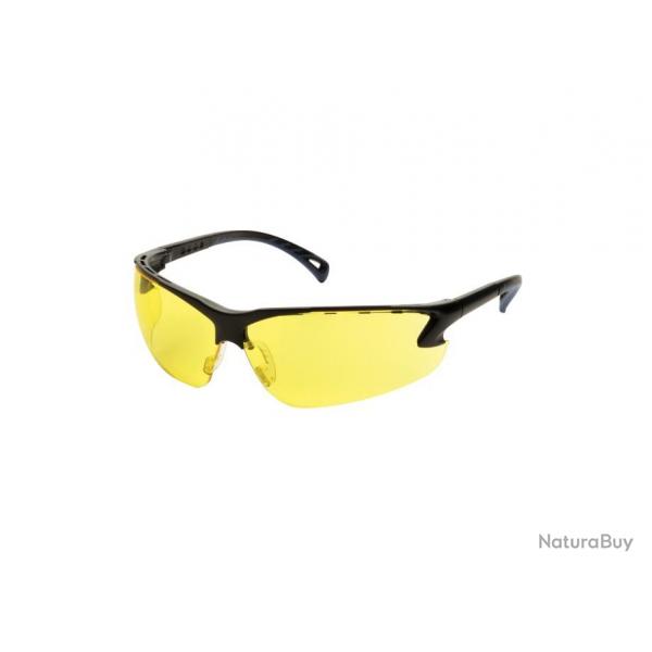 Lunettes de protection verres jaunes et montures noires | Strike systems (0000 3734)