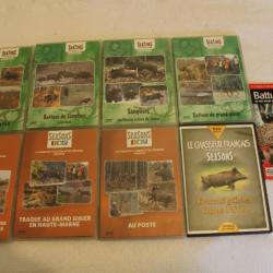 Lot 9 DVD chasse grand gibier