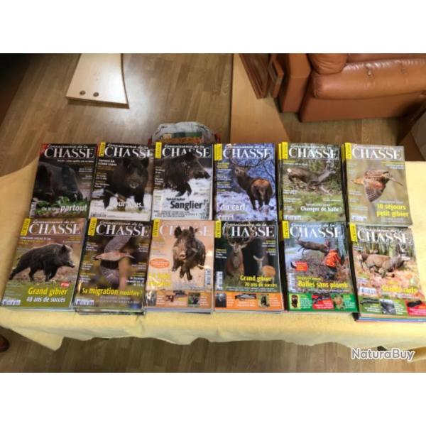 Collection de revues chasse