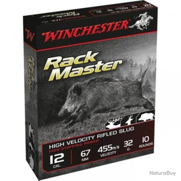 Cartouches Winchester Slug Rack Master 28g - Cal.16/67 Par 1 - Par 5