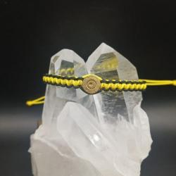 Bracelet 9 para couleur jaune et noir
