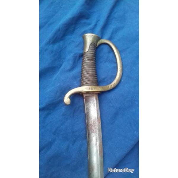 SABRE FRANCAIS ARTILLEUR 1829