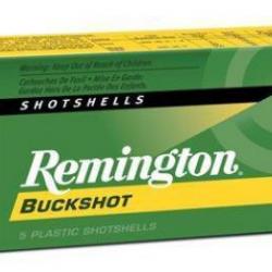 Chevrotines Remington Buckshot 12 grains semi-magnum cal.12/70 par 25