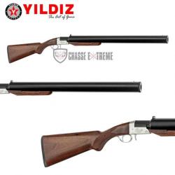 Fusil YILDIZ Pliant Monocoup avec Silencieux 53cm Cal 12/76