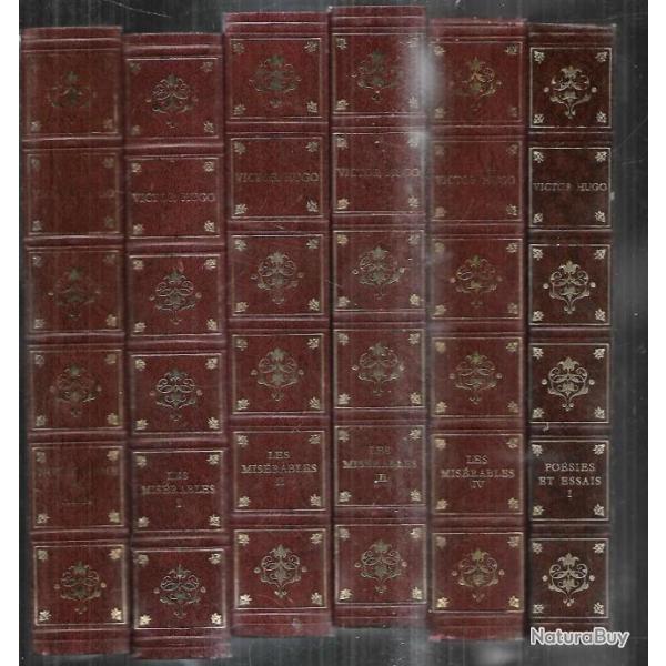 victor hugo  oeuvres romanesques dramatiques et potiques  incompltes 9 volumes