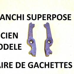 paire de gachettes de fusil FRANCHI SUPERPOSé ancien modèle - VENDU PAR JEPERCUTE (D23B705)