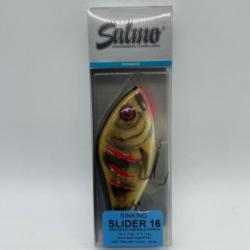 Leurre dur salmo slider 16 wounded emerald perch