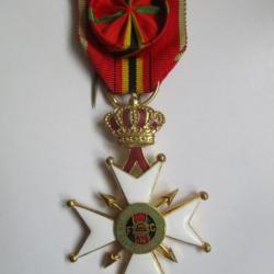 Médaille belge Croix Fédération Nationale FNC (2)
