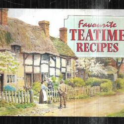 favourite teatime recipes en anglais livre recette patisseries heure du thé carole grégory