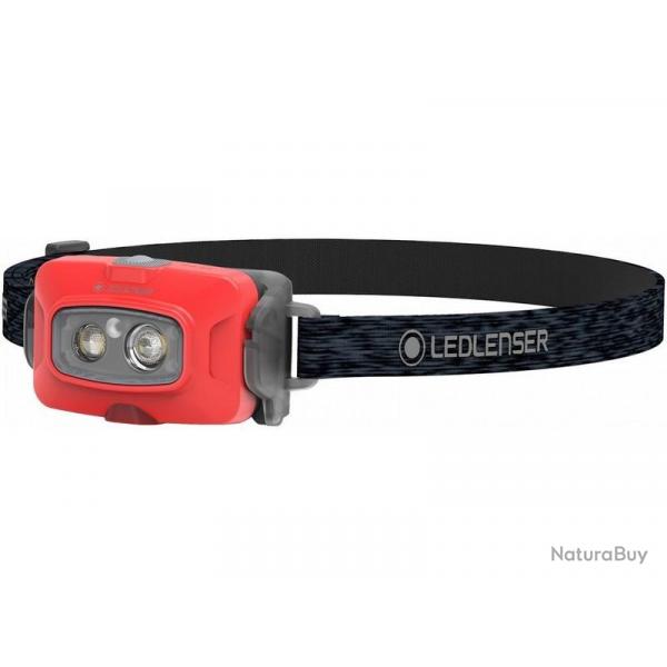 Lampe Frontale Ledlenser HF4R Core Rouge - 500 Lumens - Rechargeable EDC
